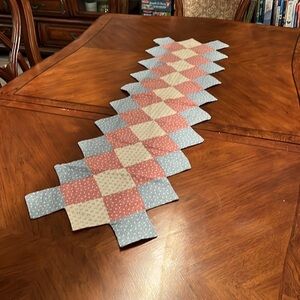 Quilted Table Runner Homemade